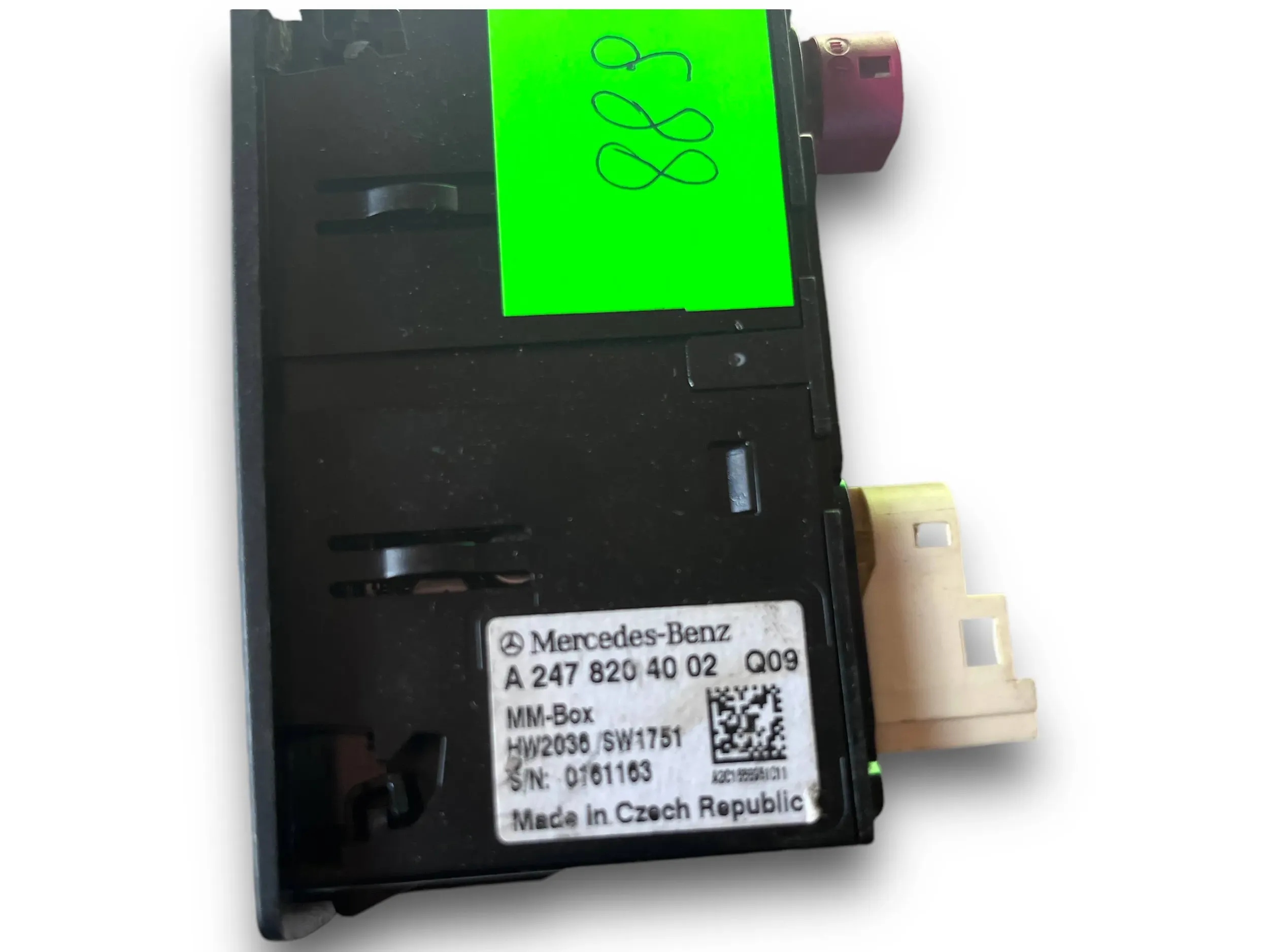 MERCEDES W247 adapter PORT USB 2478204002 @M