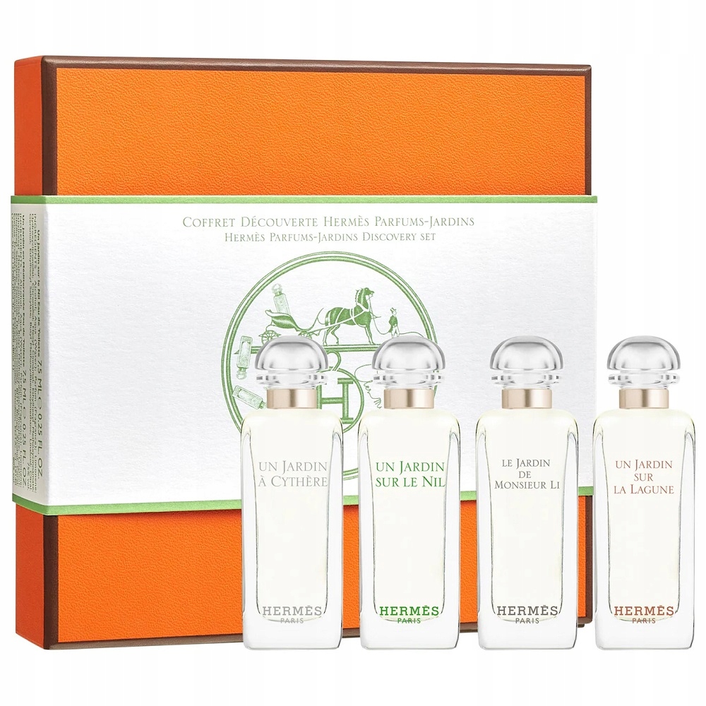 Hermes Parfums-Jardins Discovery Set sada toaletních vod 4x7.5 ml