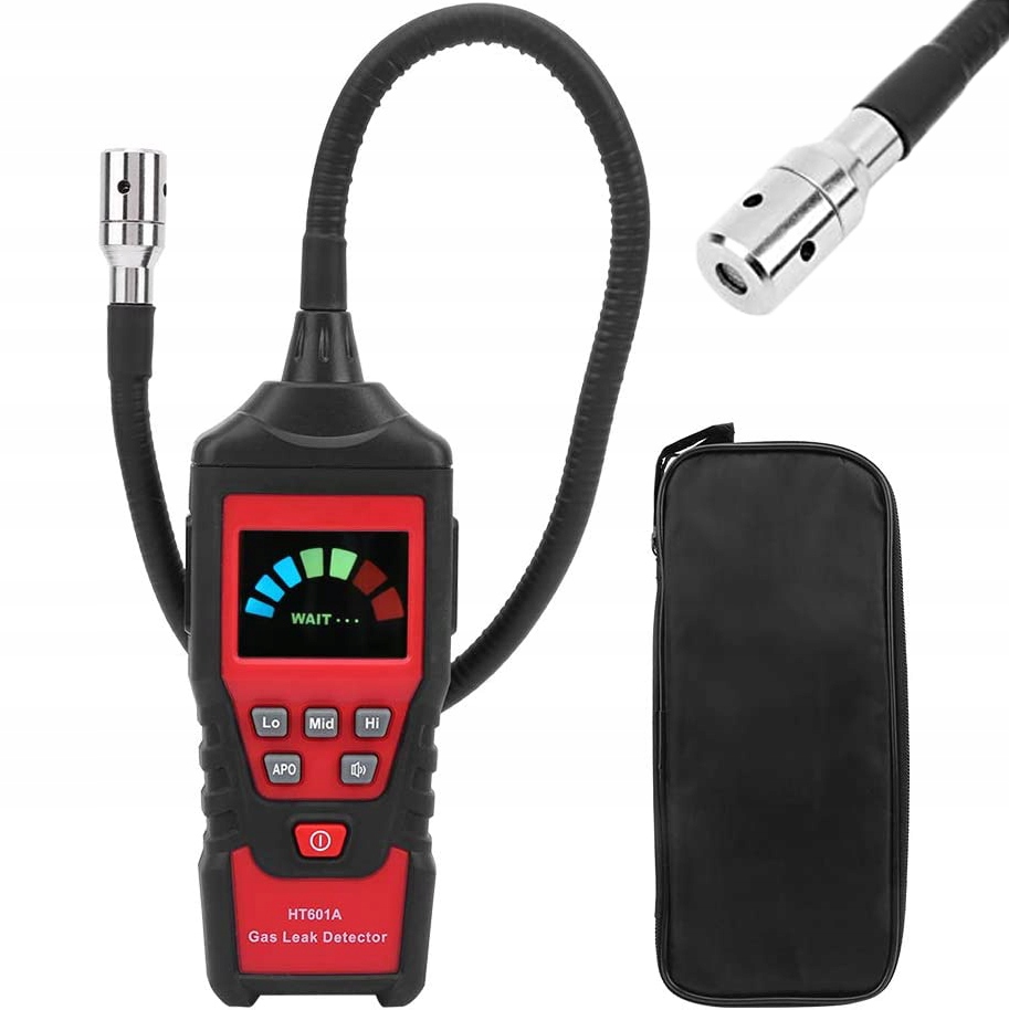 Detektor Úniku Plynů LCD Displej Alarm Propan Butan Zemní Plyn A Další Hořlavé Plyny