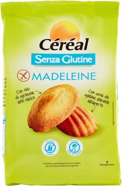 Levně 3x Madeleine Senza Glutine 200gr opk Cereal