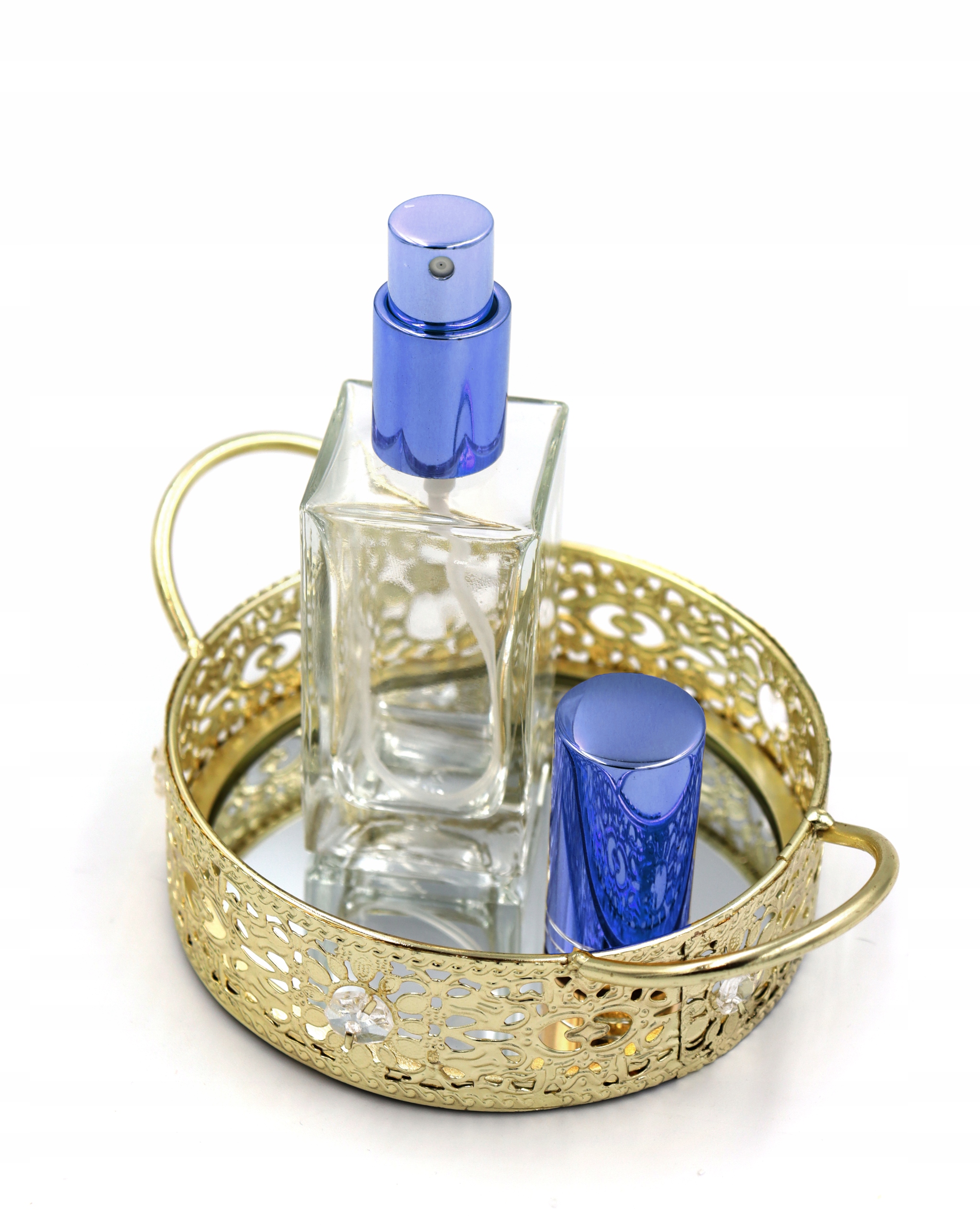 Flakon Na Perfumy Kryształ Felipe Blue 50ml Marka Senzi Cosmetics