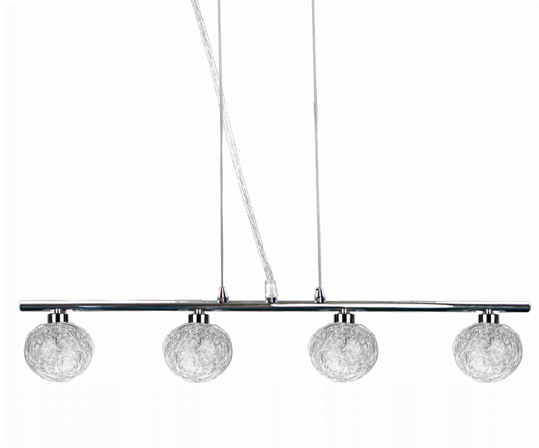 Závesná lusterová lampa Candellux Sphere chrómová