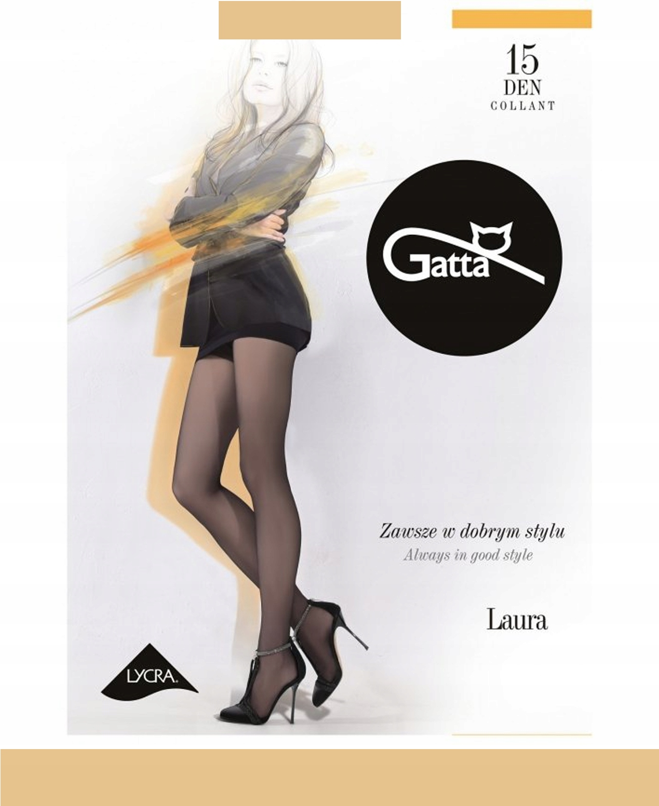 

Gatta Laura Rajstopy damskie Ly wz.00/2-S/Antilope