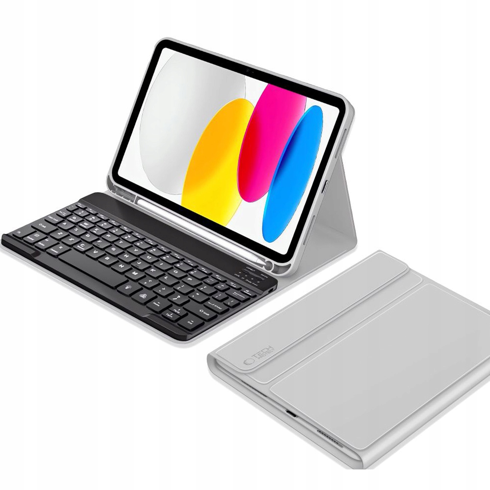 Pouzdro s klopou Tech-Protect pro iPad 11/10 gen 2025/202, pouzdro s klávesnicí