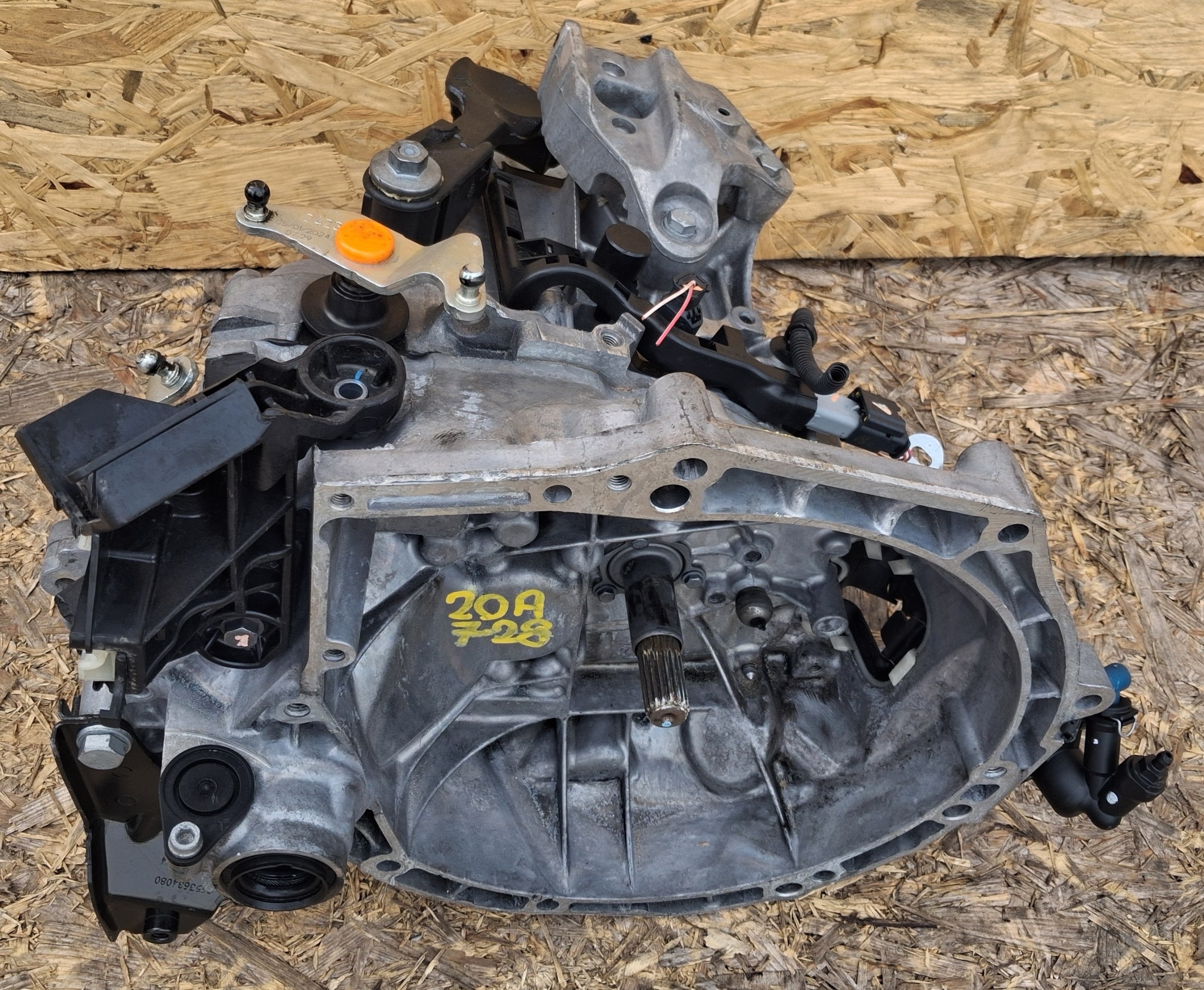 gearbox, CITROEN C3 III 1.2 83KM 20A728