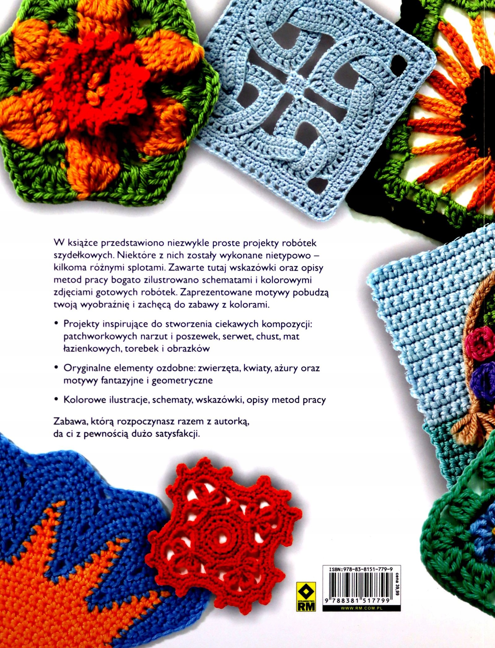 126 motywów szydełkowych Melody Griffiths wzory schematy projekty wydanie V Autor Melody Griffiths