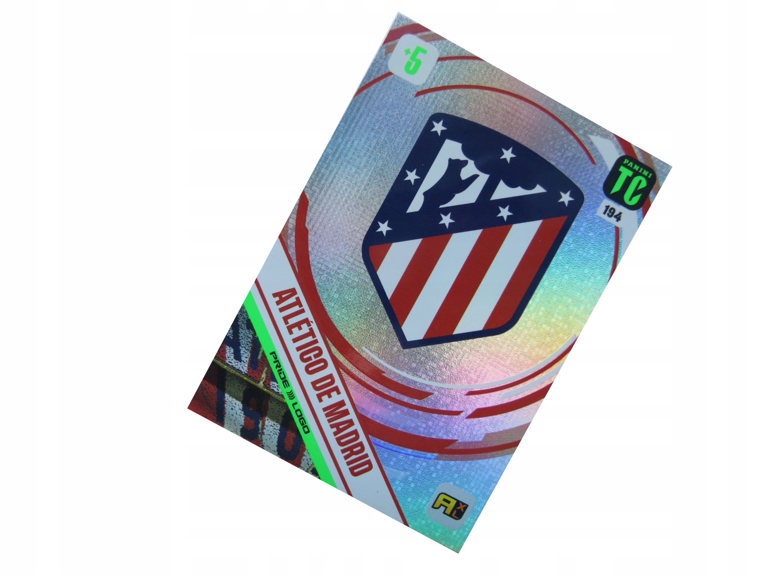 Panini Top Class Pride Logo Atletico De Madrid 194