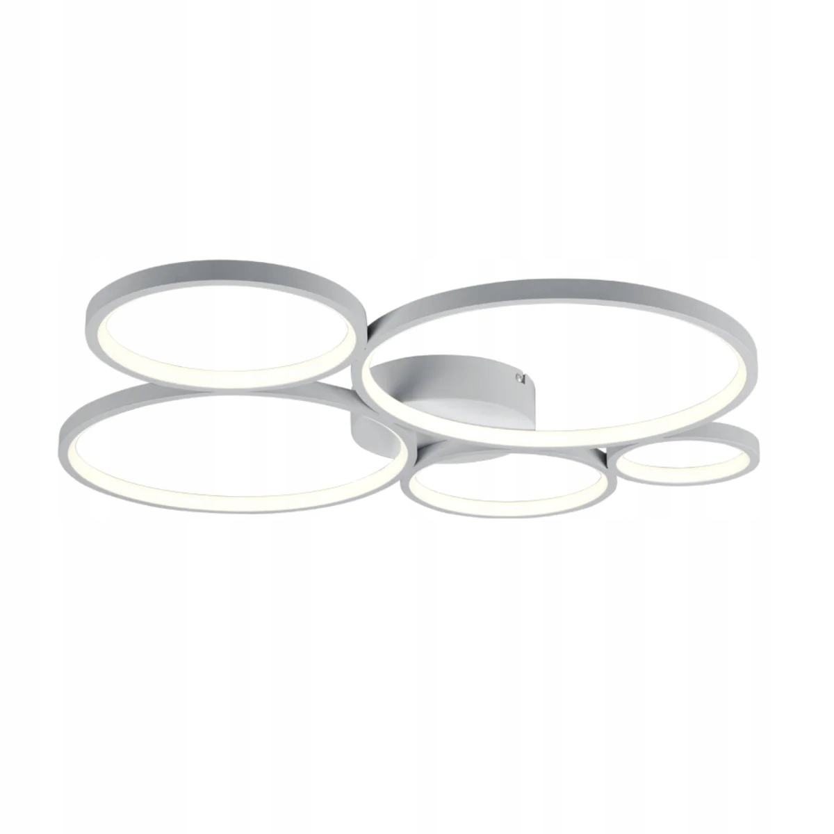 Stropná lampa stropné svietidlo s Led krúžkami Rondo biela Trio