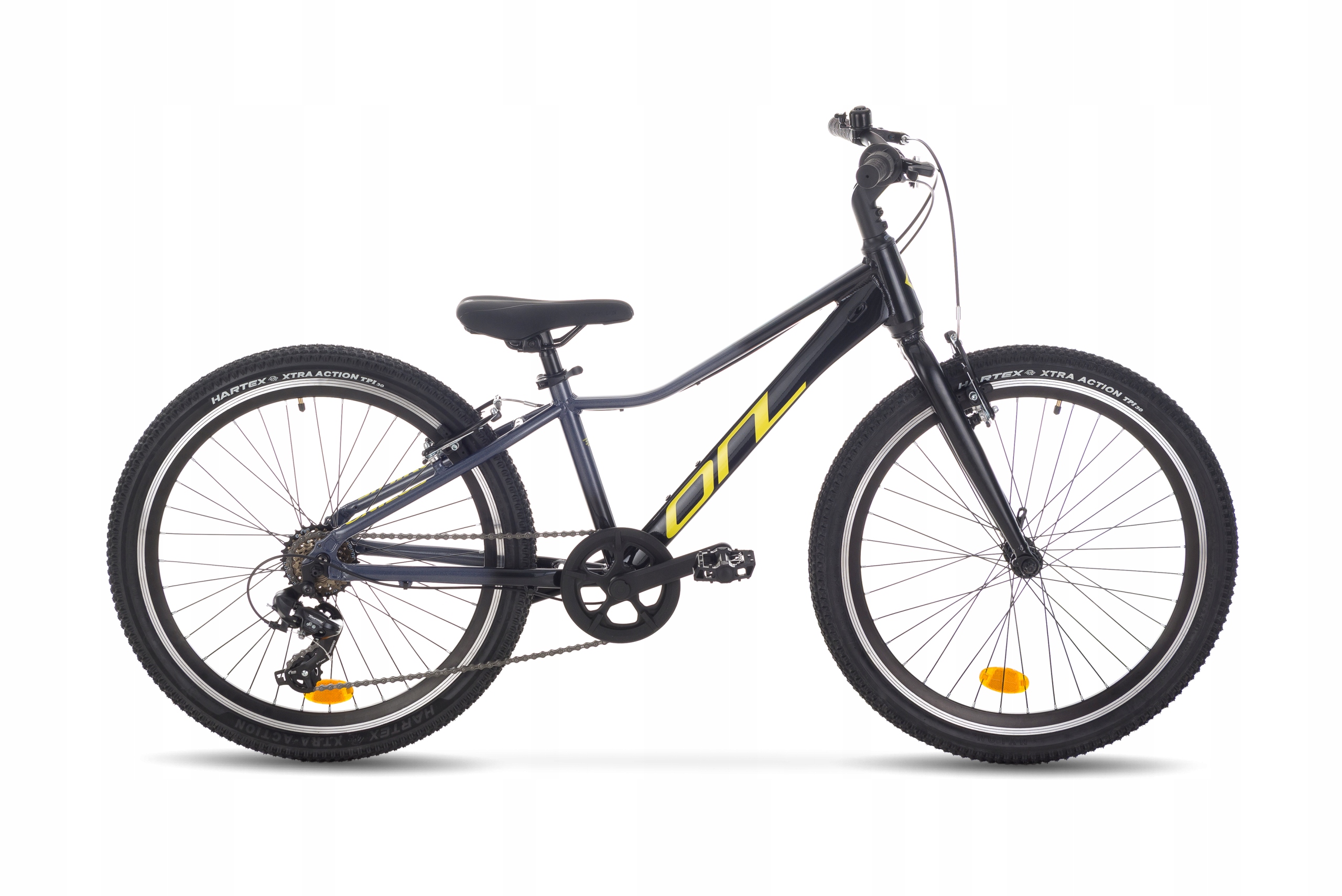 Rower Onilus 24" M Muranus Czarno-żółty 2026