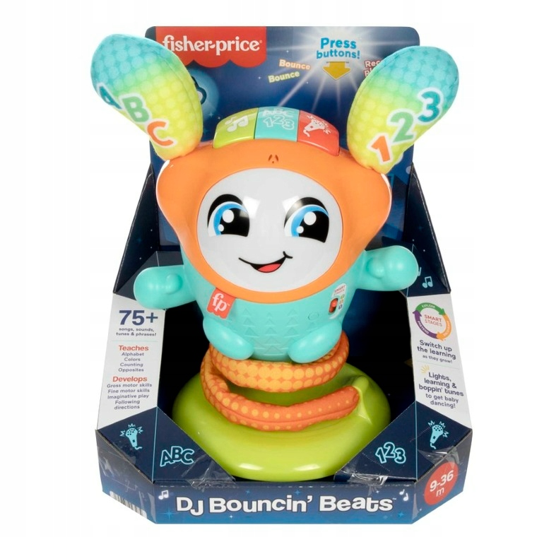 TANECZNY DJ FISHER PRICE ZABAWKA INTERAKTYWNA 12838491688 Allegro.pl