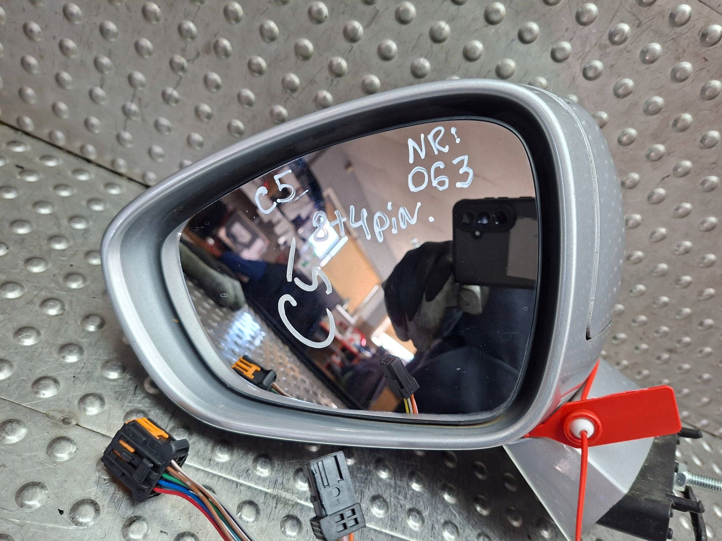 mirror exterior left 12 PIN CITROEN C5 III X7 2007