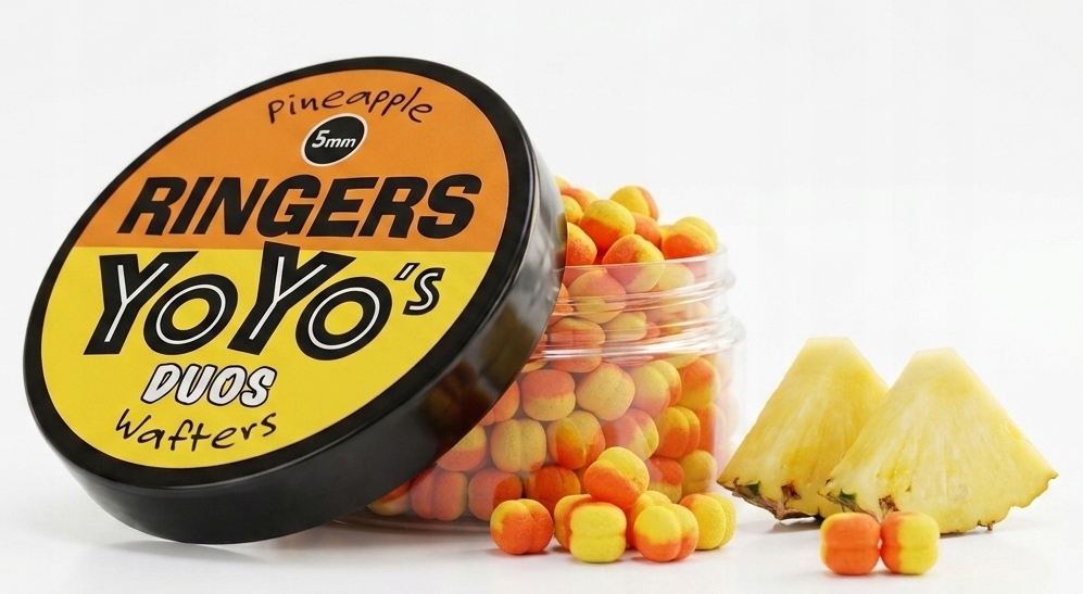 Przynęta Ringers YoYo's Duos Wafters 5mm Yellow/ Orange Pineapple