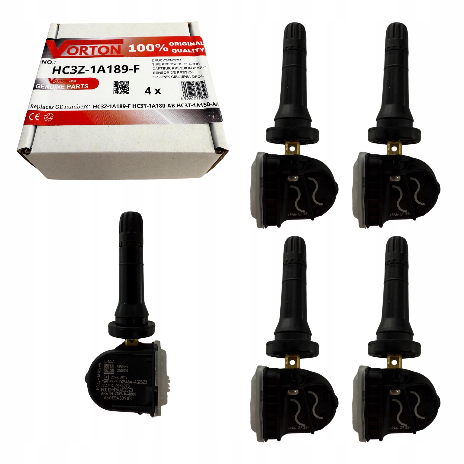 Snímače Tlaku Pneumatík Lincoln Navigator Continental Nautilus Mkx Mkz Mkc