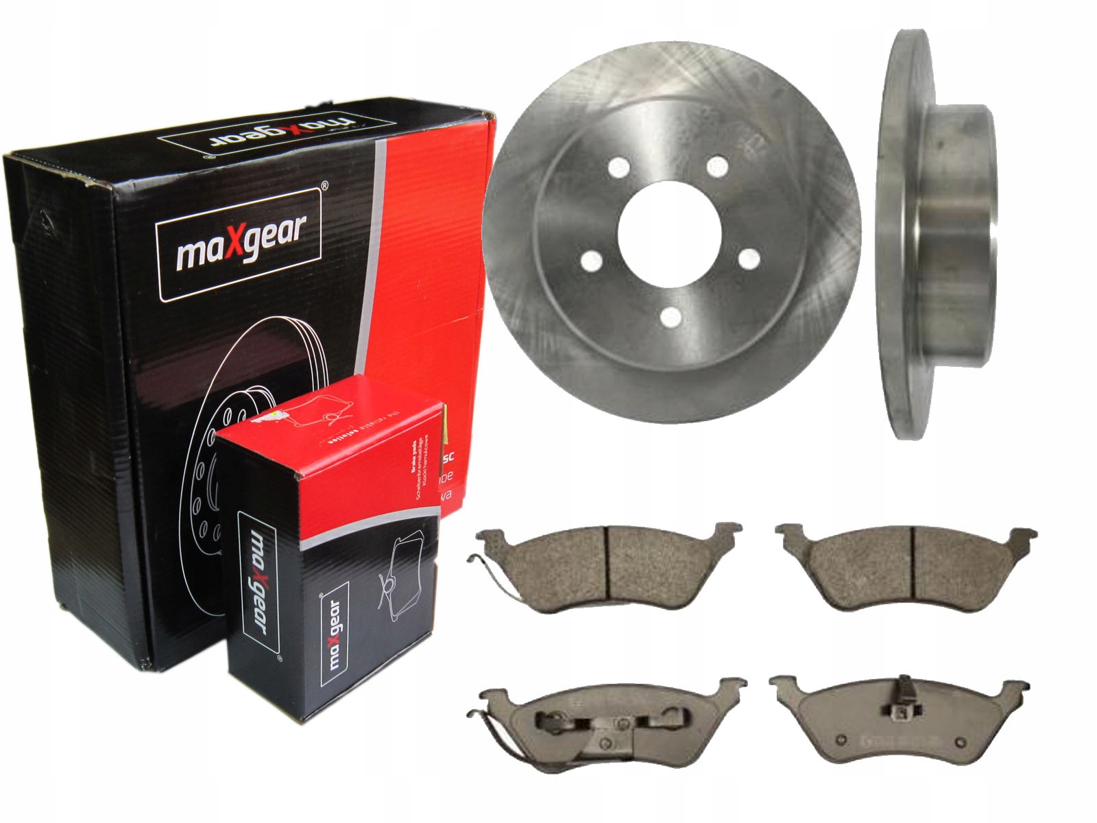 

Tarcze Klocki Maxgear Tył Chrysler Voyager IV 290