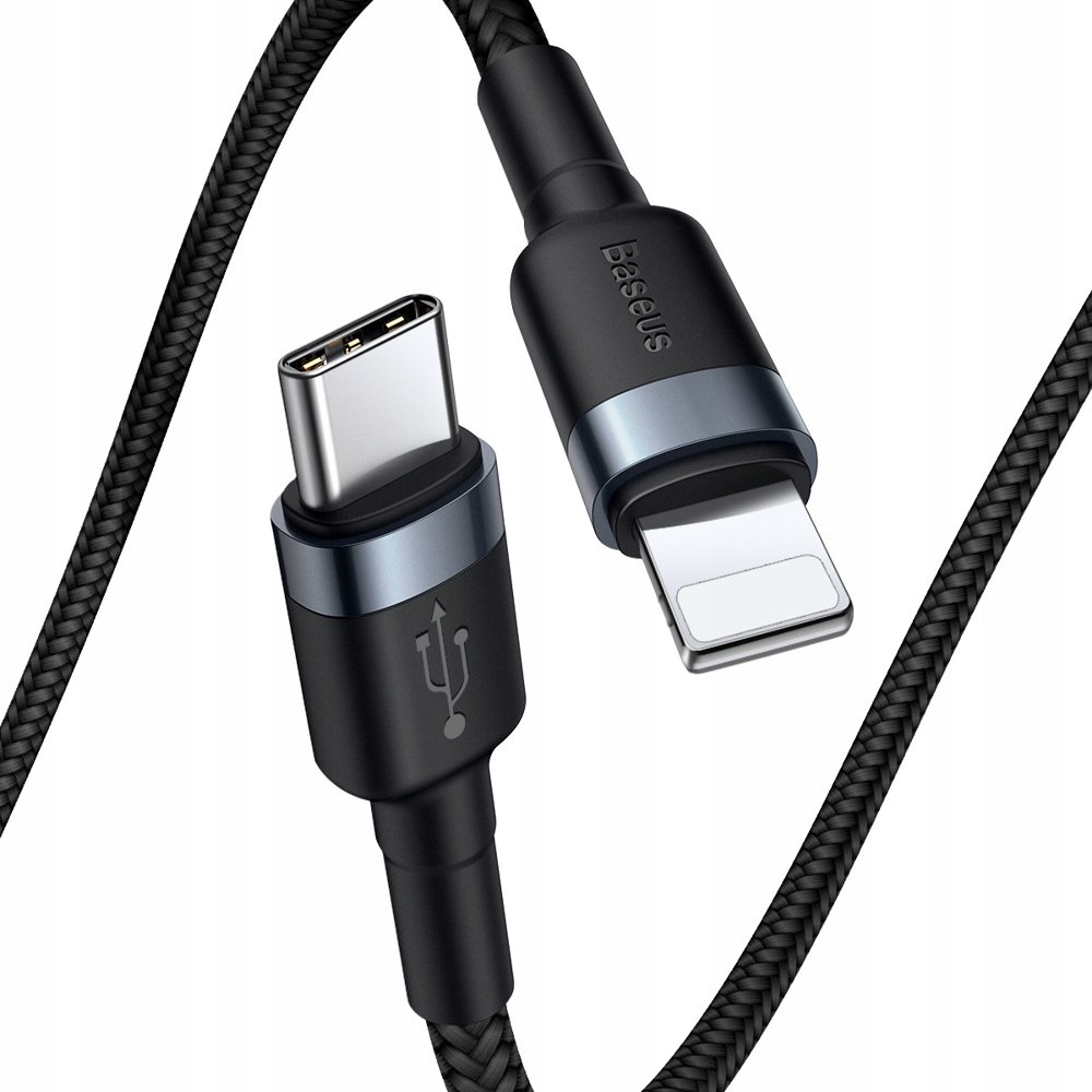 BASEUS SZYBKI KABEL USB-C/Lightning 18W QC3.0 1m Kod producenta CATLKLF-G1
