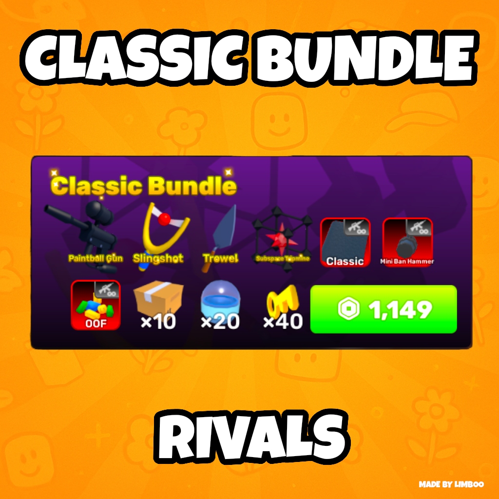 Classic Bundle | Rivals | Roblox | Gift w grze
