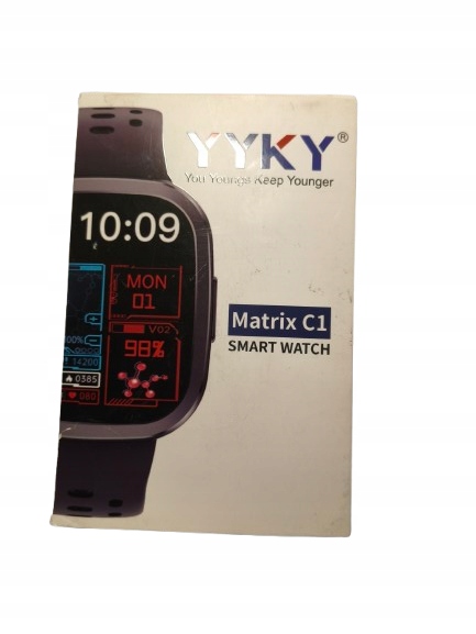 Smartwatch Yyky Matrix C1 czarny