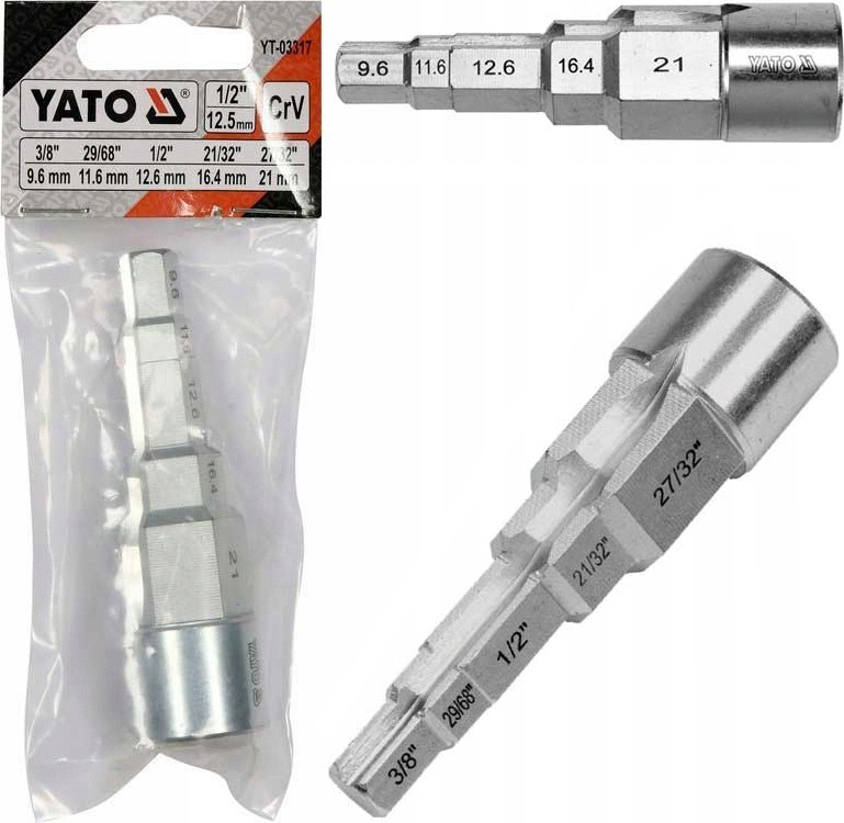 Yato Klucz Sztorcowy Stopniowy Do Śrubunków 1/2''