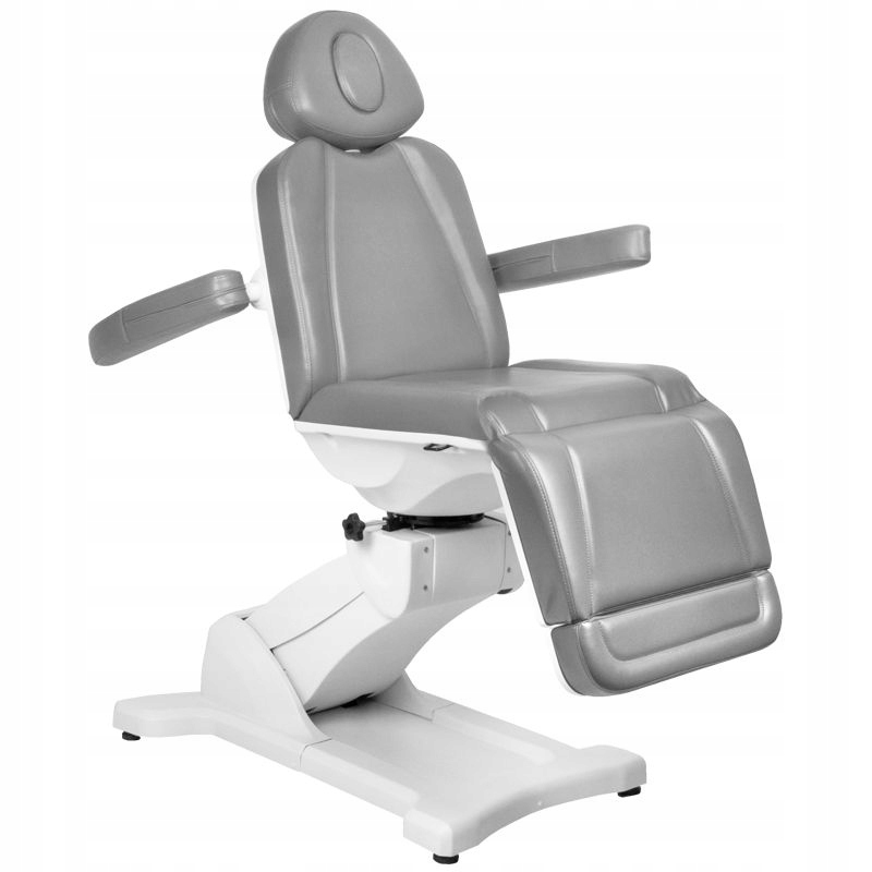 Kosmetické křeslo elektr. Azzurro 869A otočné, 4x silné, šedé