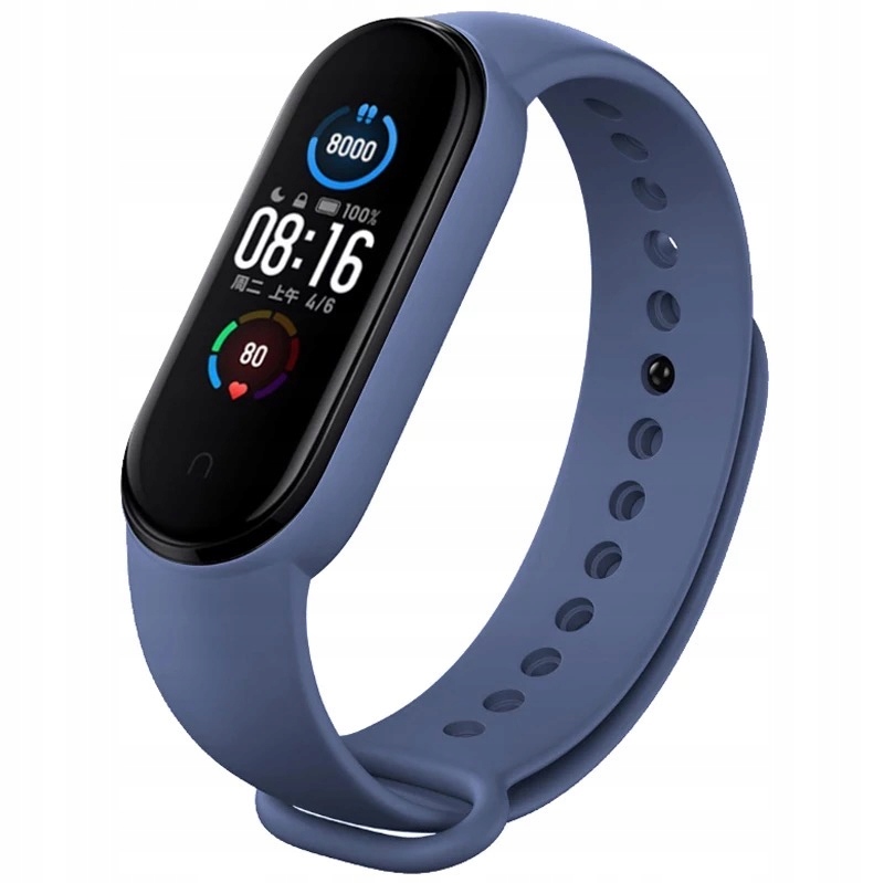 

Opaska Zmienna Do Xiaomi MI Band 5/6 Dark Blue