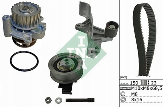 Rozrząd pompa wody Audi A4 2.0 20v ALT 530054631