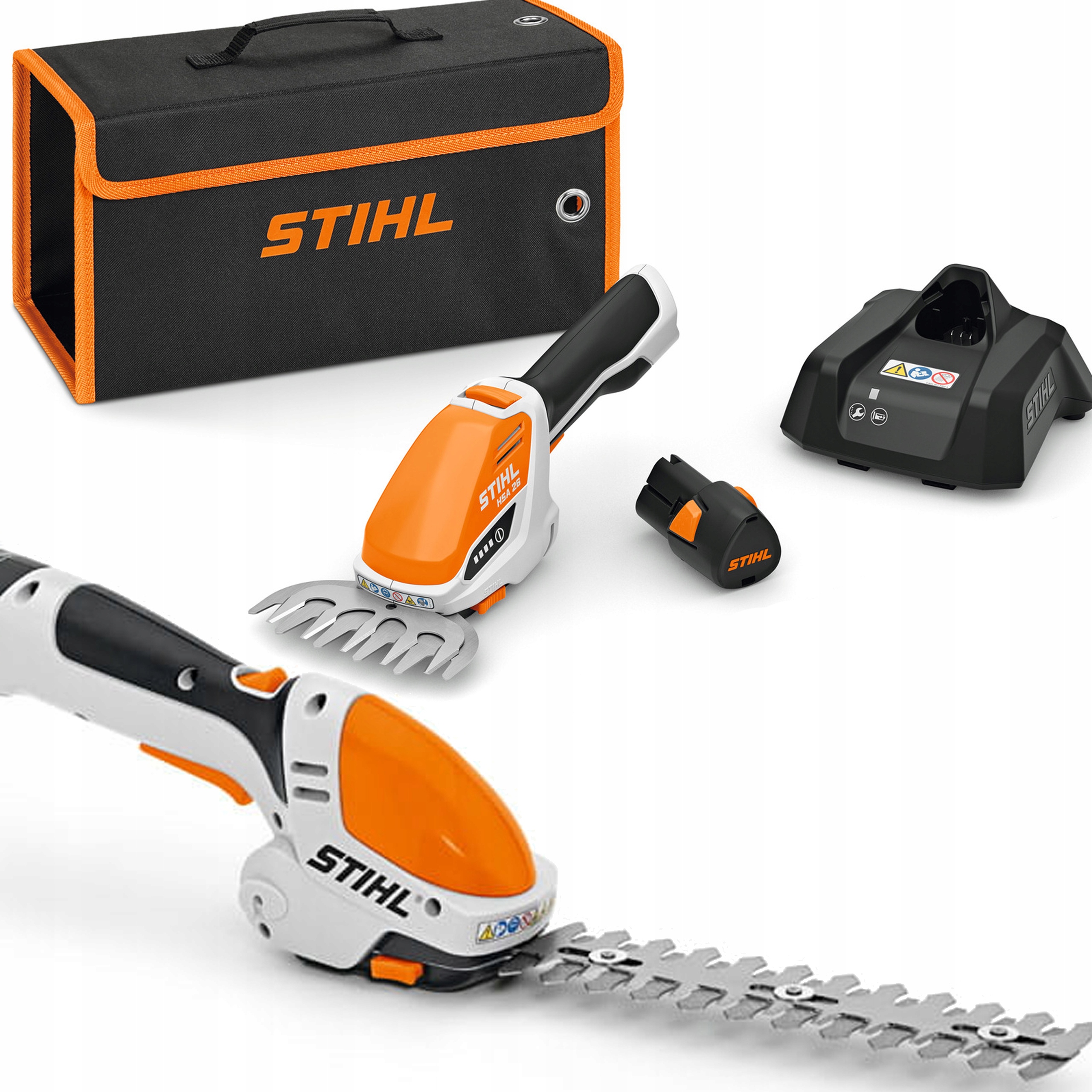Ľahké Praktické Nožnice Na Kríky A Trávu 2v1 Stihl Hsa 26 Set