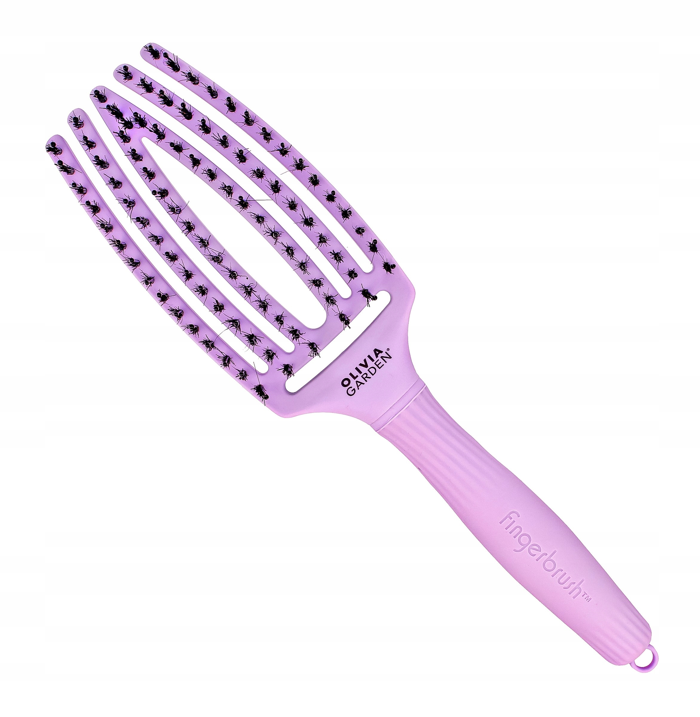 Olivia Garden Fingerbrush kartáč Combo Bloom Levandulový
