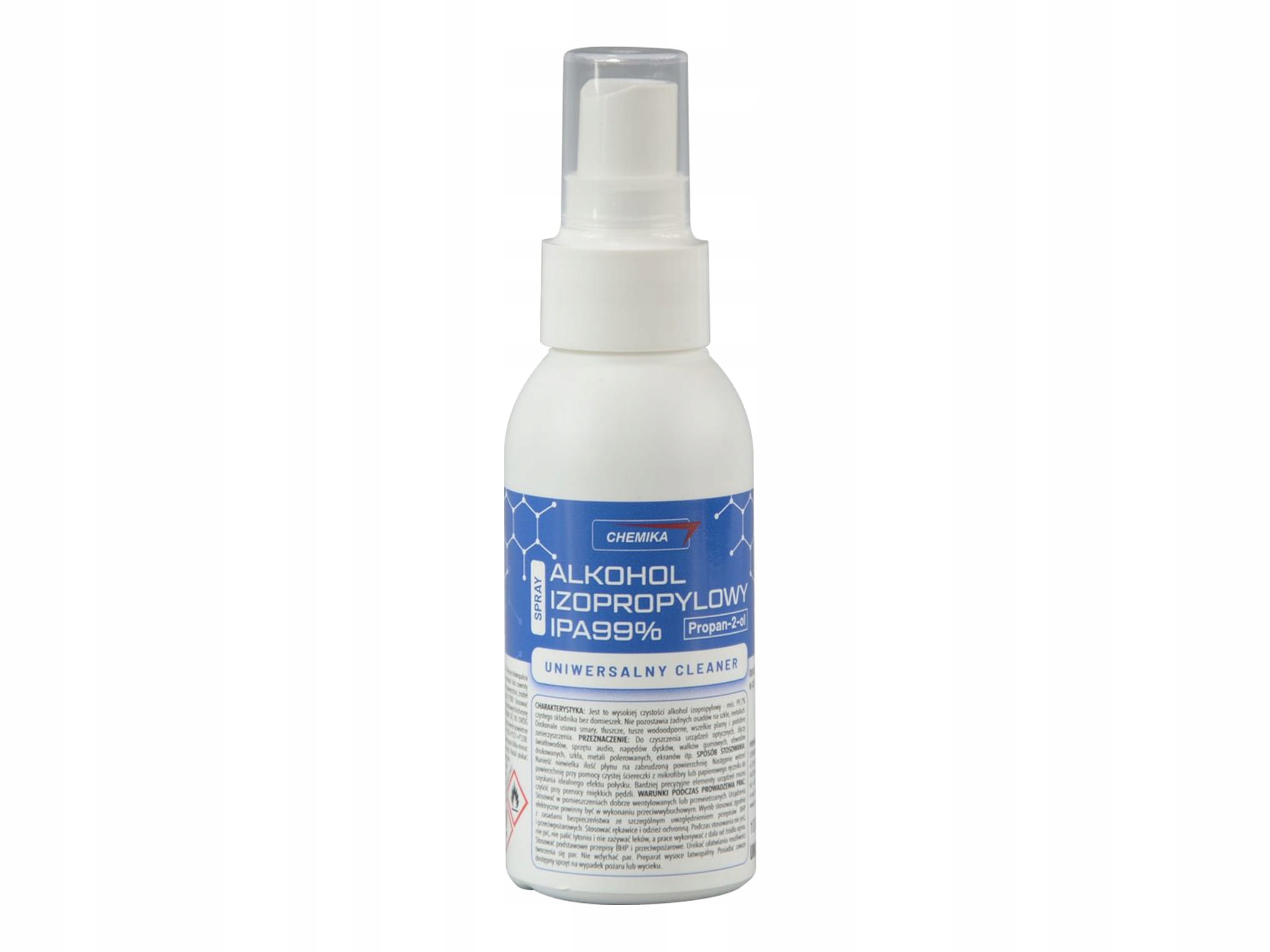 Chemika Alkohol Izopropylowy Ipa cleaner 99% 100ml