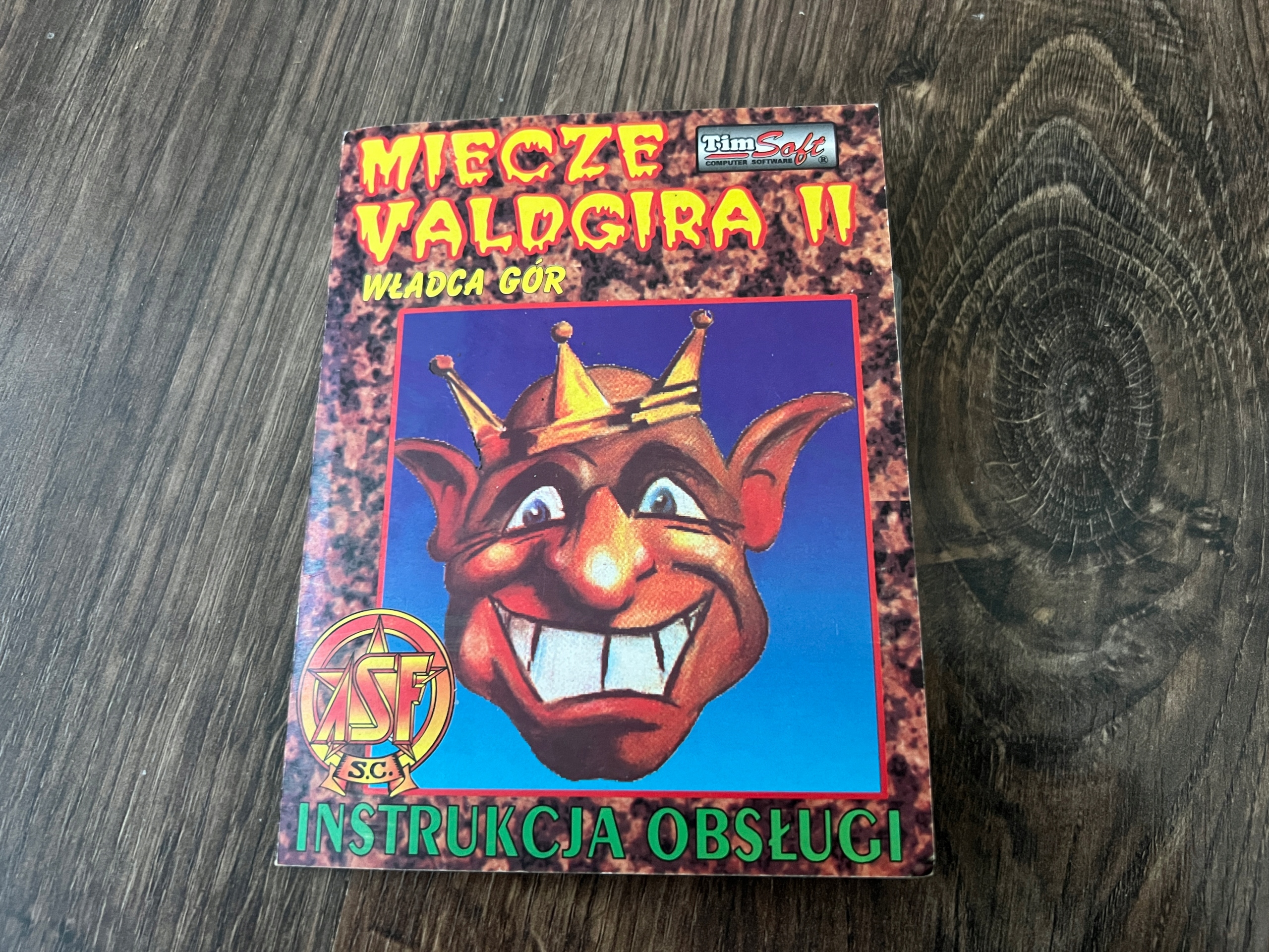 Gra Commodore AMIGA MIECZE VALDGIRA II dyskietka sprawna