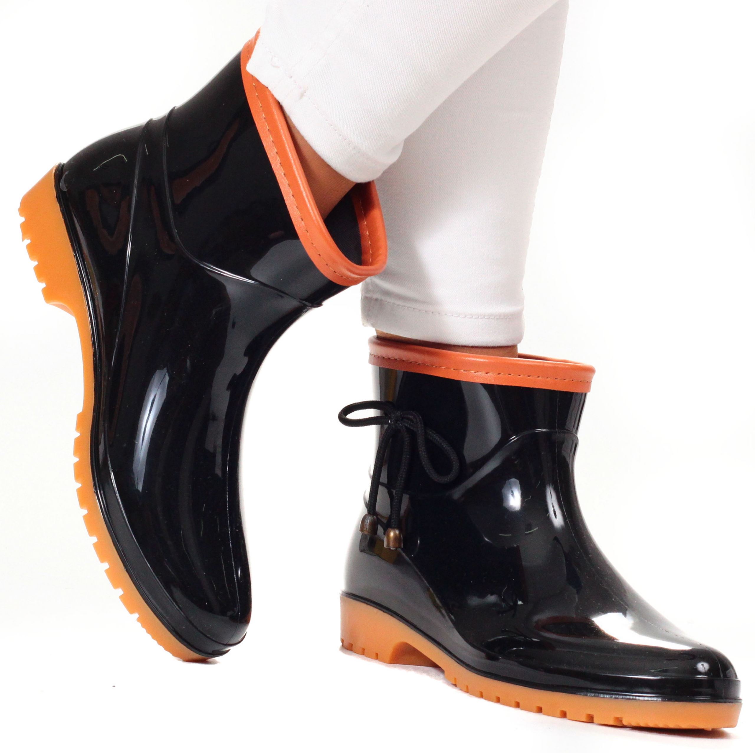 KALOSZE DAMKSIE ELEGANCKIE GUMIAKI ZA KOSTKĘ Kod producenta LFF39-05123