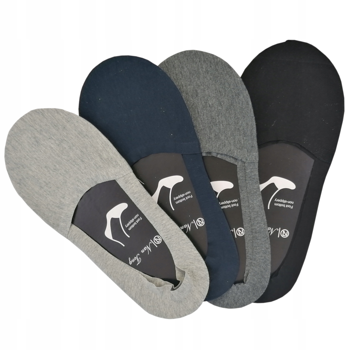 

4x Skarpety Mokasyny Męskie Krótkie Niskie Premium