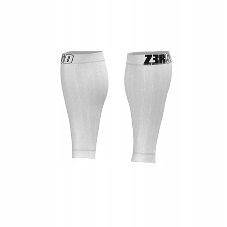 Zerod Aerodynamické pásky na lýtka Elite Aerosleeves bílé M/L