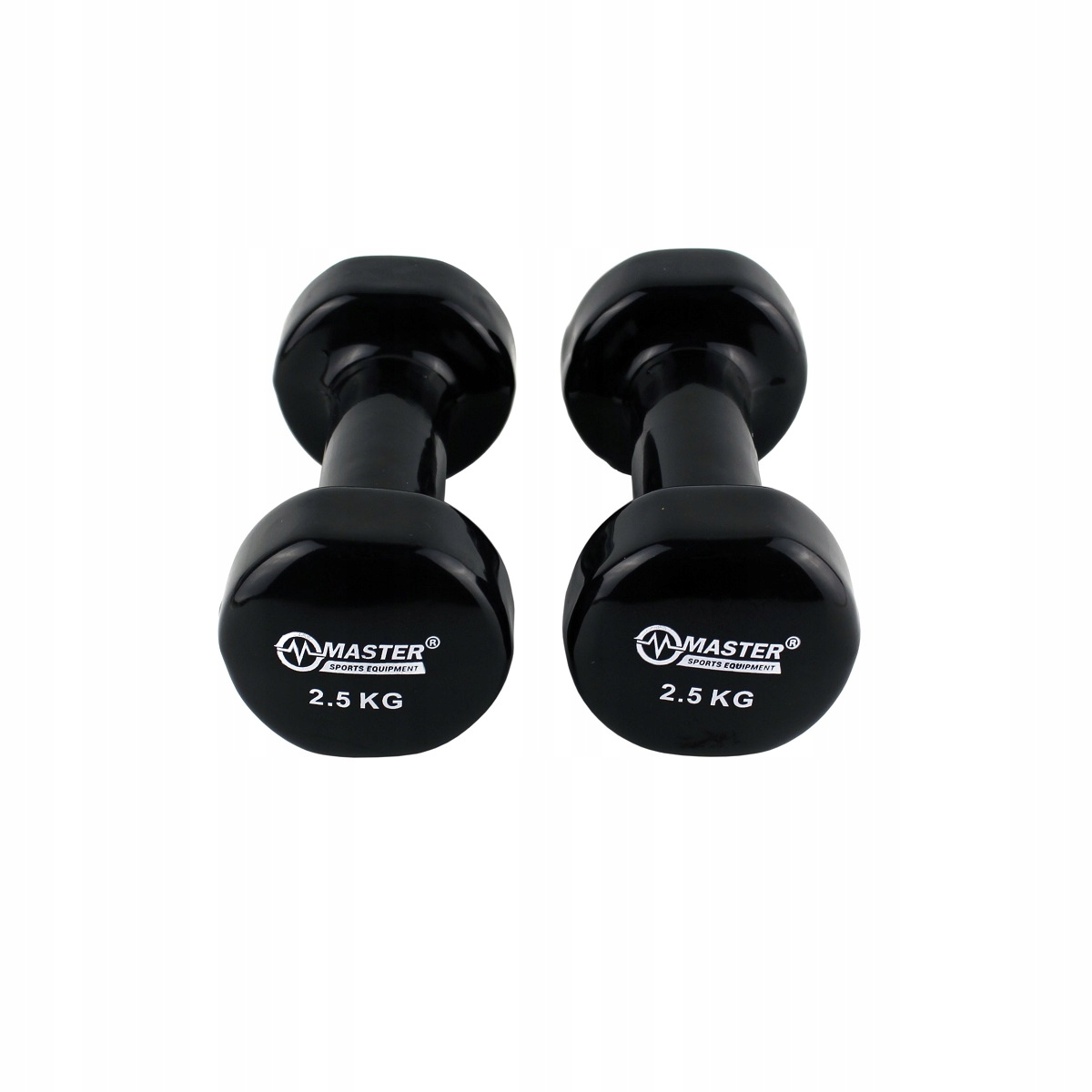 Činky činky vinylové závaží 2 x 2,5 kg Master