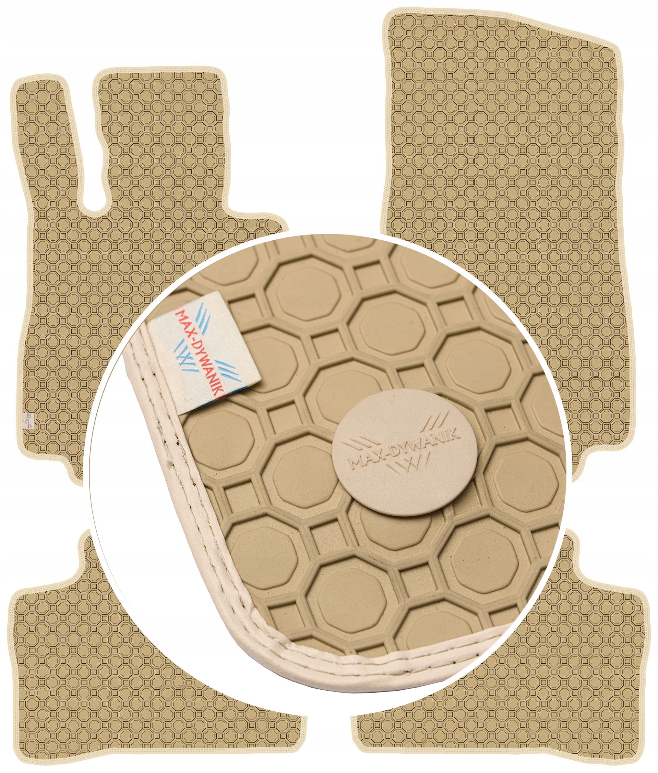 Mercedes Glc X253 2015 Béžové koberčeky