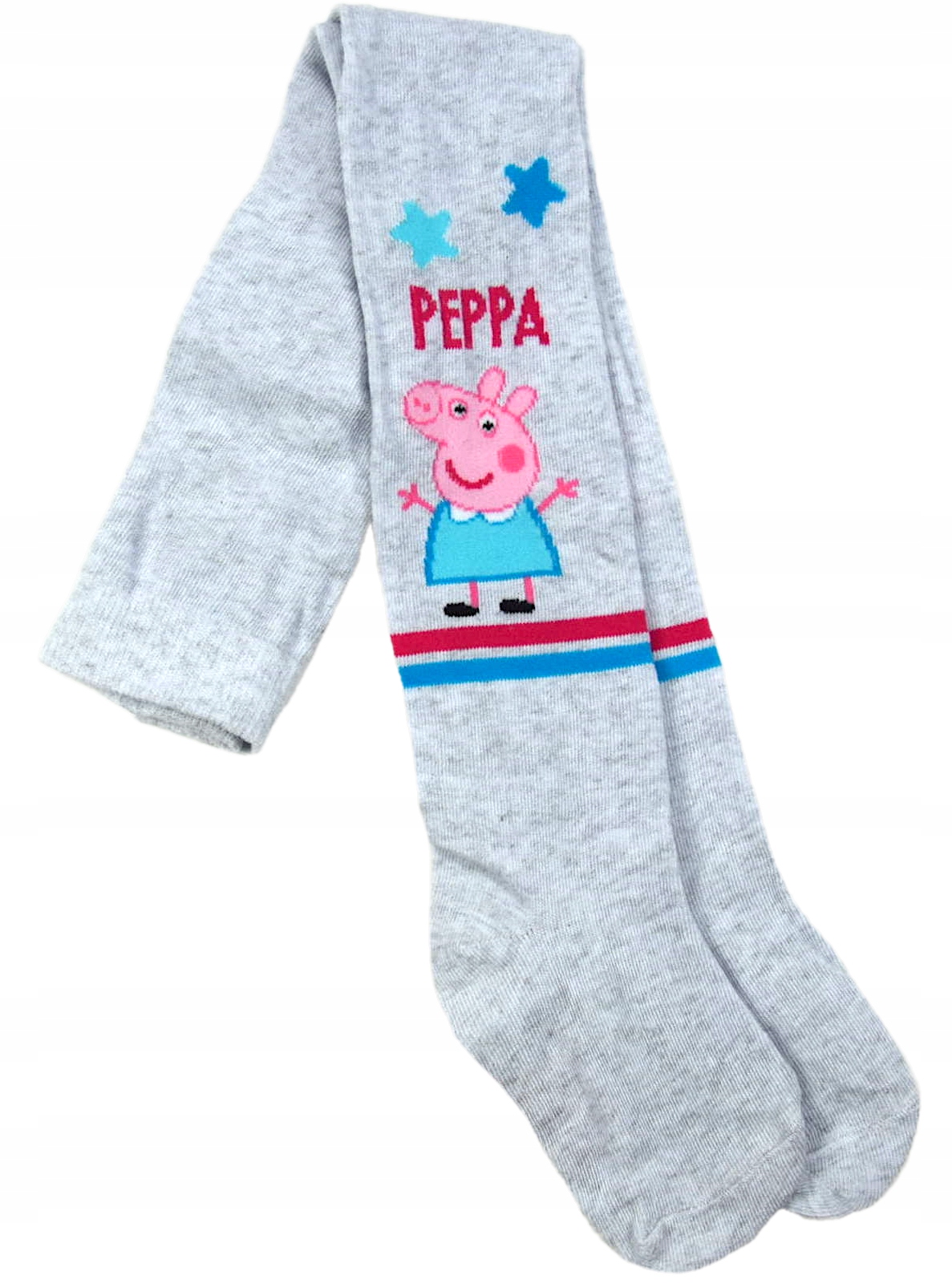 

Rajstopy Dziewczęce Świnka Peppa Pig Szare 92/98
