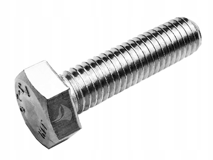 ŚRUBA NIERDZEWNA 10x30 DIN933 - 01947