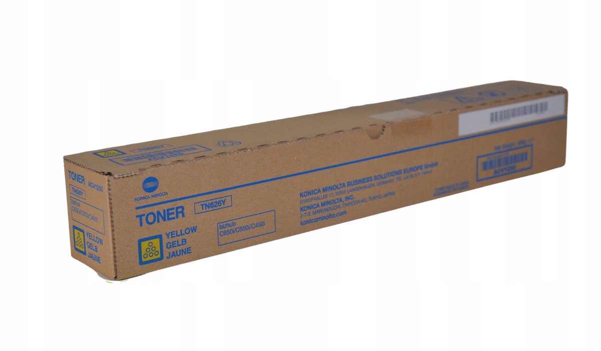 Toner Konica Minolta TN-626 ACV1250 Y Originál Yellow C450i C550i C650i