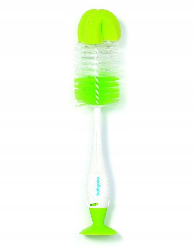 BABYONO SZCZOTKA DO MYCIA BUTELEK BUTELKI SMOCZKÓW Z PRZYSSAWKĄ 728/02 EAN (GTIN) 5901435408971