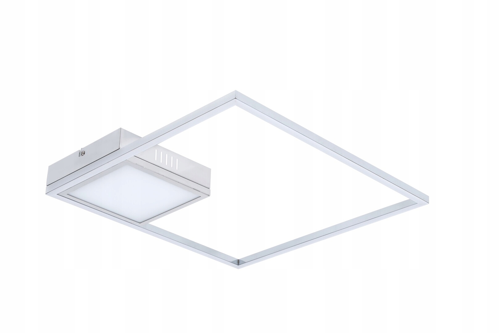 Stropné Svietidlo 40 cm Led 30 W chróm štvorcový Sirius 5285 Rabalux