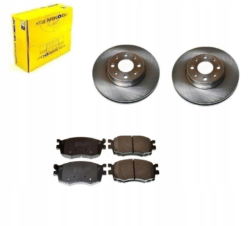 Тормозной диск колодки ACCENT III 2005- перед 256mm комплект.
