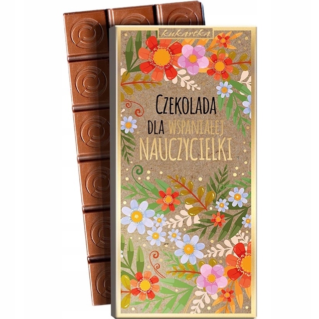 

Czekolada na Dzień Nauczyciela wychowawcy