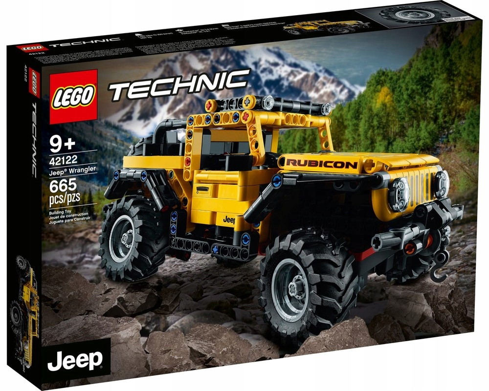 Lego Technic 42122 Jeep Wrangler Nowy P204