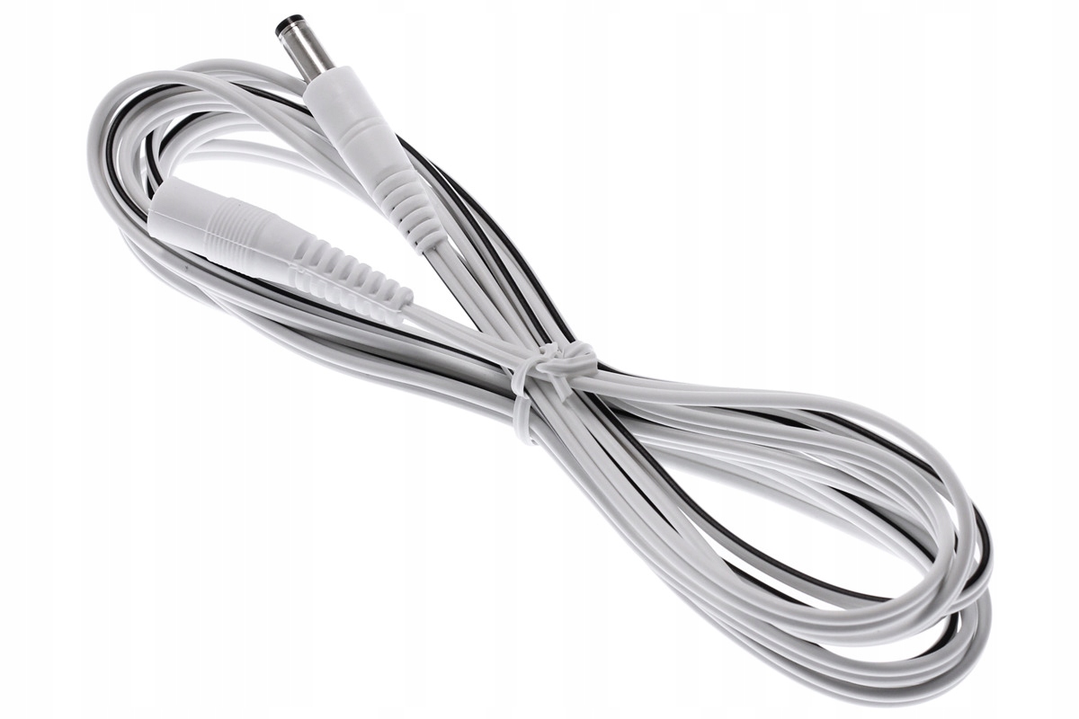 PRZEDŁUŻACZ DC WTYK/GNIAZDO 2,1/5,5mm 5 m