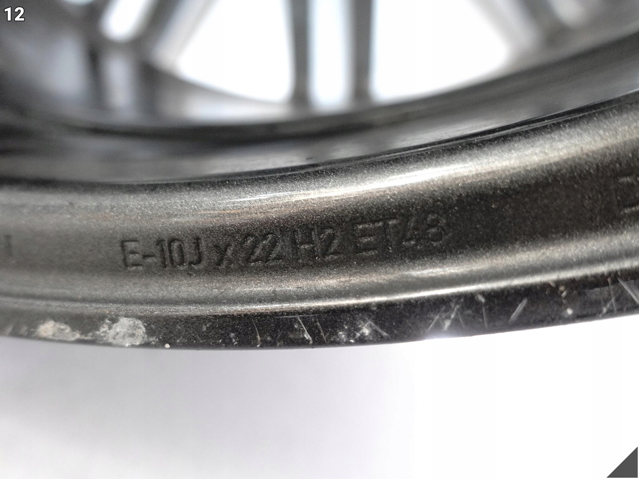 PORSCHE CAYENNE 9Y0 E3 TURBO 4 IV disk disk 10Jx22 ET48 5x130 OC6