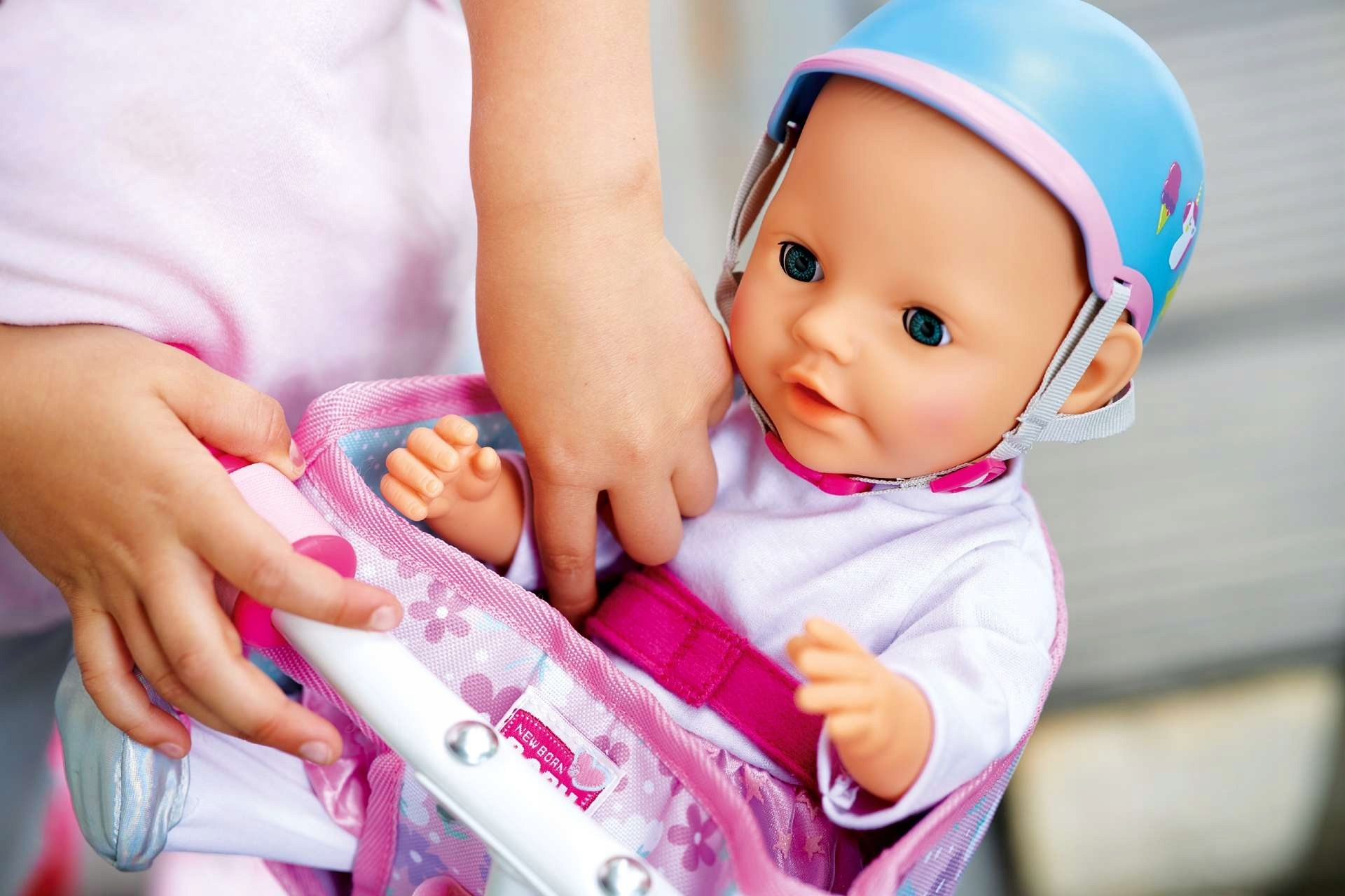 SIEDZISKO FOTELIK ROWEROWY DLA LALEK NEW BORN BABY Efekty brak