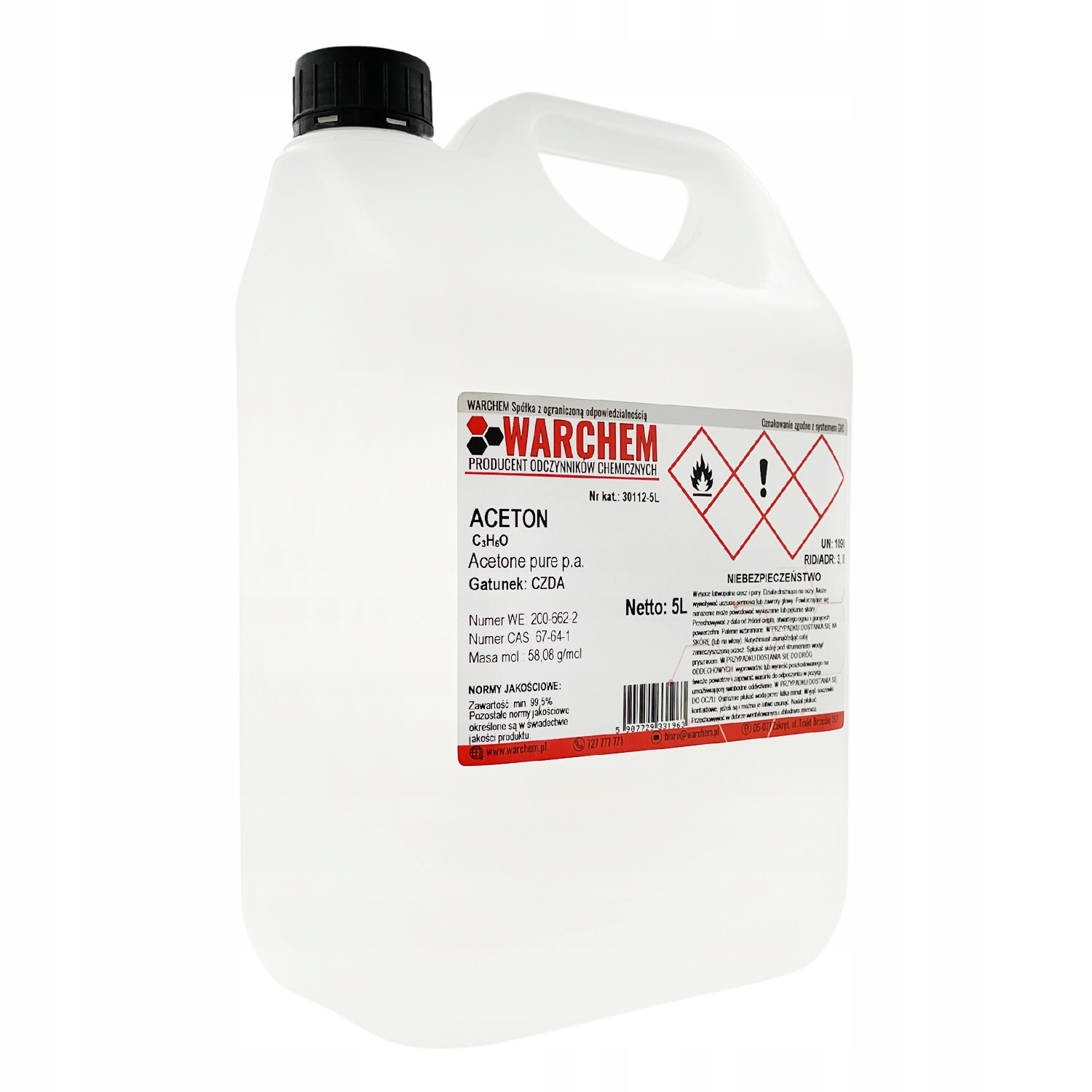 Aceton Czda 5L
