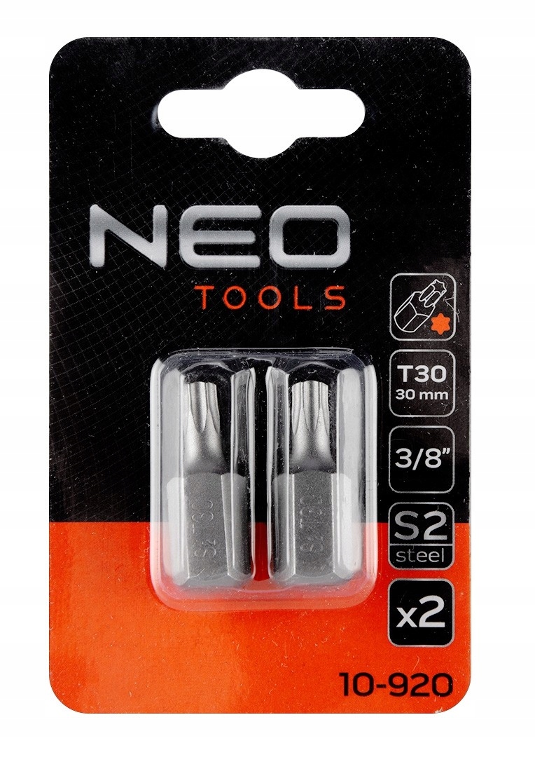 

Końcówka Torx T30 x 30mm S2 x 2szt. Neo