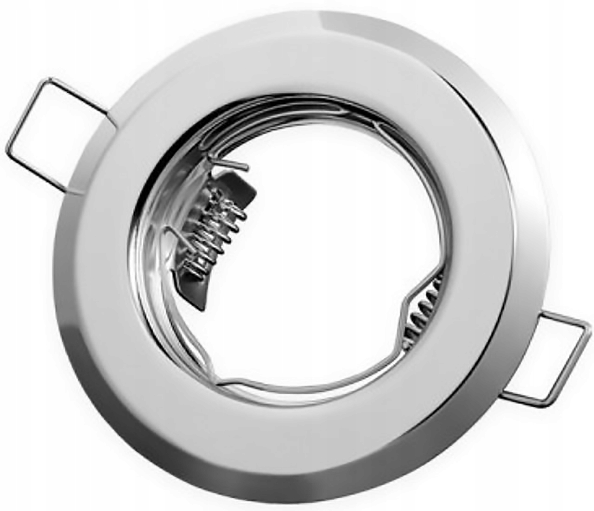 

Oprawa okrągła stała tłoczona Led Chrom GU10, MR16