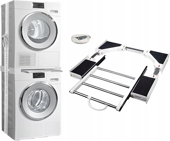 Univerzální sada pro propojení pračky a bubnové sušičky