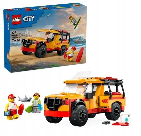 Lego(r) City 60453 Dodávka Plážových Záchranářů